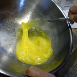 Scrambling The Eggs With A Fork In A Clockwise Motion (15k)