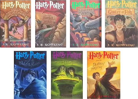 Harry Potter USA Scholastic Release Volumes 1-7