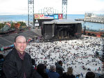 AT&T Park On The Upper Level And The Stage Behind Me.  I'm Waiting For Paul McCartney To Appear.