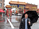 I'm In Front Of The Entrance To Chinatown In Victoria, BC, Canada